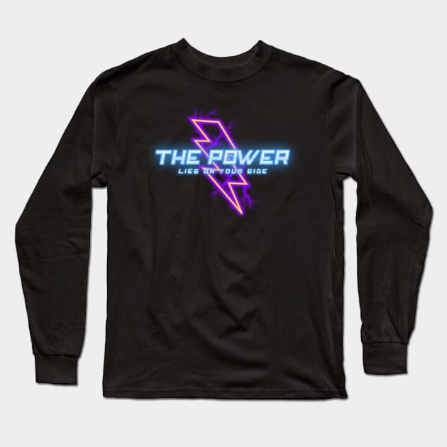 The Purple Ranger Long Sleeve T-Shirt by PizzaZombieApparel